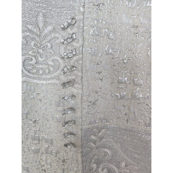 Elisa Cavaletti Patchwork Lace Fitted Dress women's size S Daniela Dallavalle - Picture 6 of 16